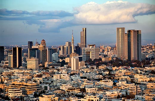 Downtown Tel-Aviv Skyline